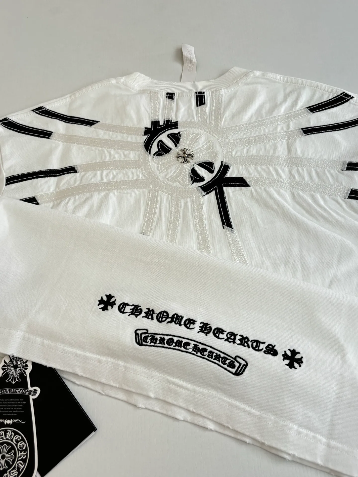 Chrome Heart 26SS T Chrome Hearts Classic + ， ， ， ， ， Quality 。 Size：S/M/L/XL